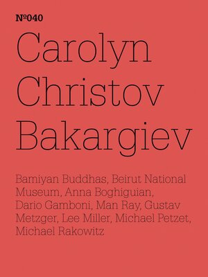cover image of Carolyn Christov-Bakargiev